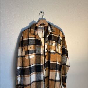 Plaid Flannel Shirt